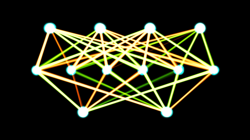 Single-layer_feedforward_artificial_neural_network.png